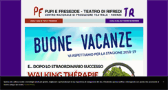 Desktop Screenshot of pannostrale.toscanateatro.it