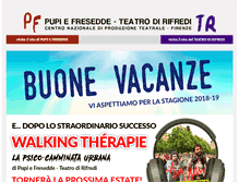 Tablet Screenshot of pannostrale.toscanateatro.it